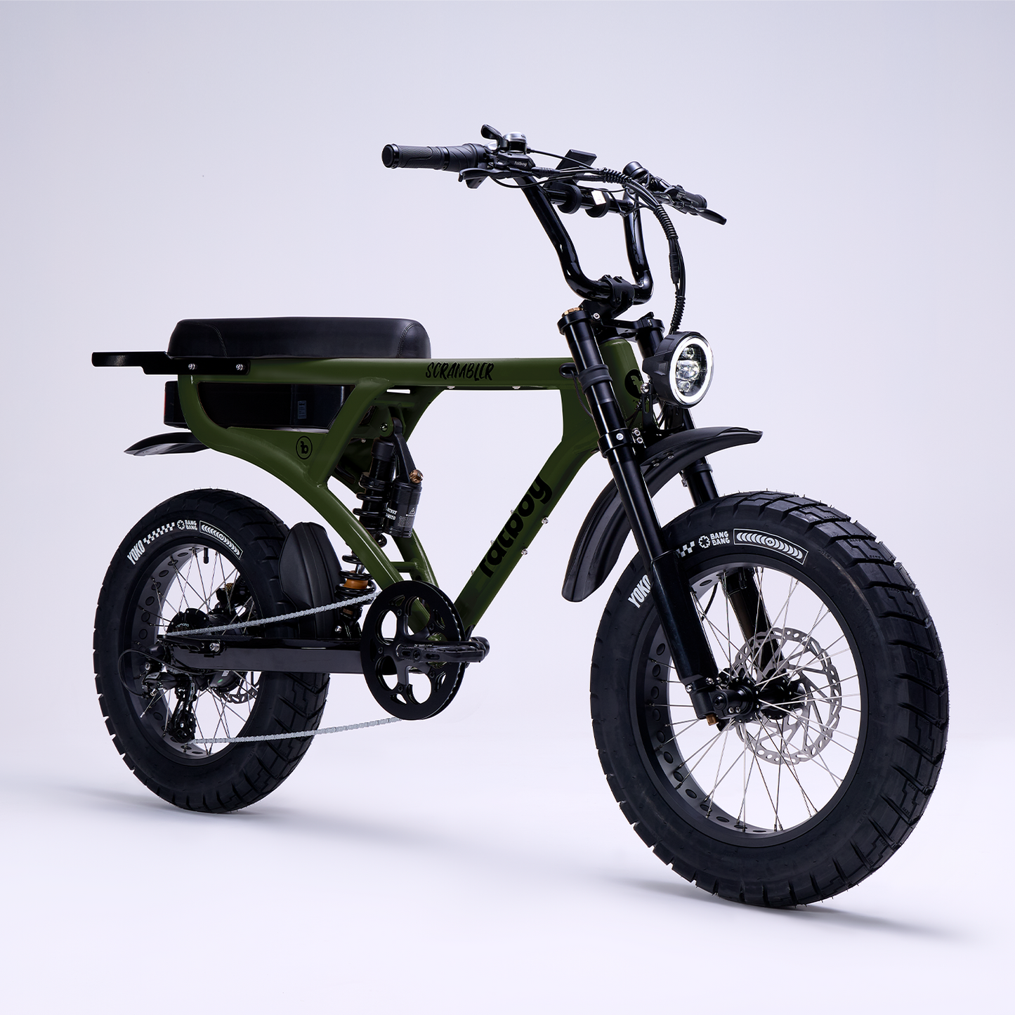 Fatboy Scrambler V3 Ultra E-Bike Jungle Green | Grace & Pace Electric Bikes