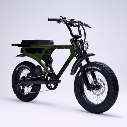 Fatboy Scrambler V3 EN15194 Certified E-Bike Jungle Green | Grace & Pace Electric Bikes