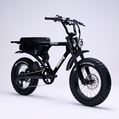 Fatboy Scrambler V3 Ultra E-Bike Gloss Black | Grace & Pace Electric Bikes
