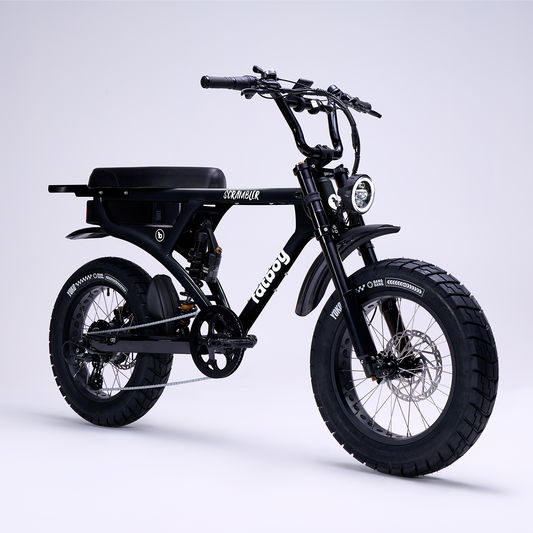 Fatboy Scrambler V3 Performance E-Bike Gloss Black | Grace & Pace Electric Bikes