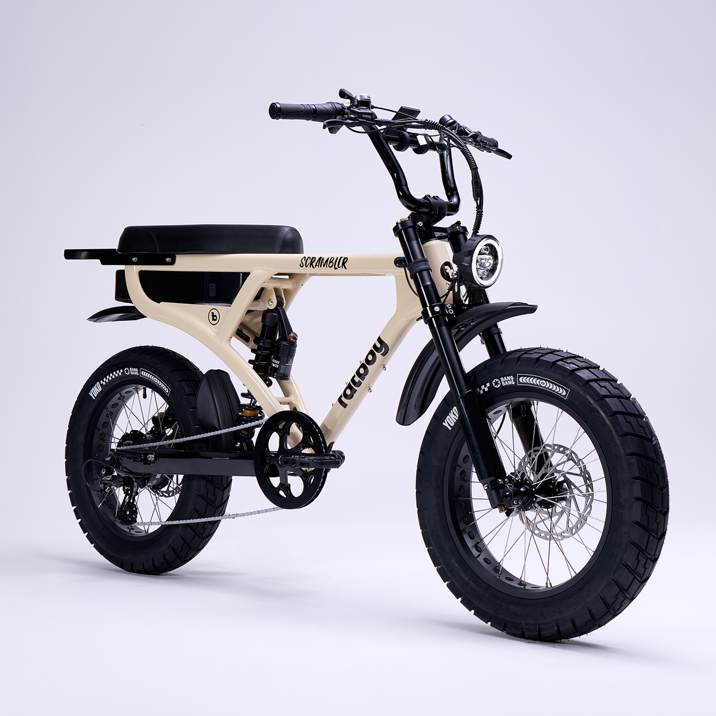 Fatboy Scrambler V3 Ultra E-Bike Desert Sand | Grace & Pace Electric Bikes