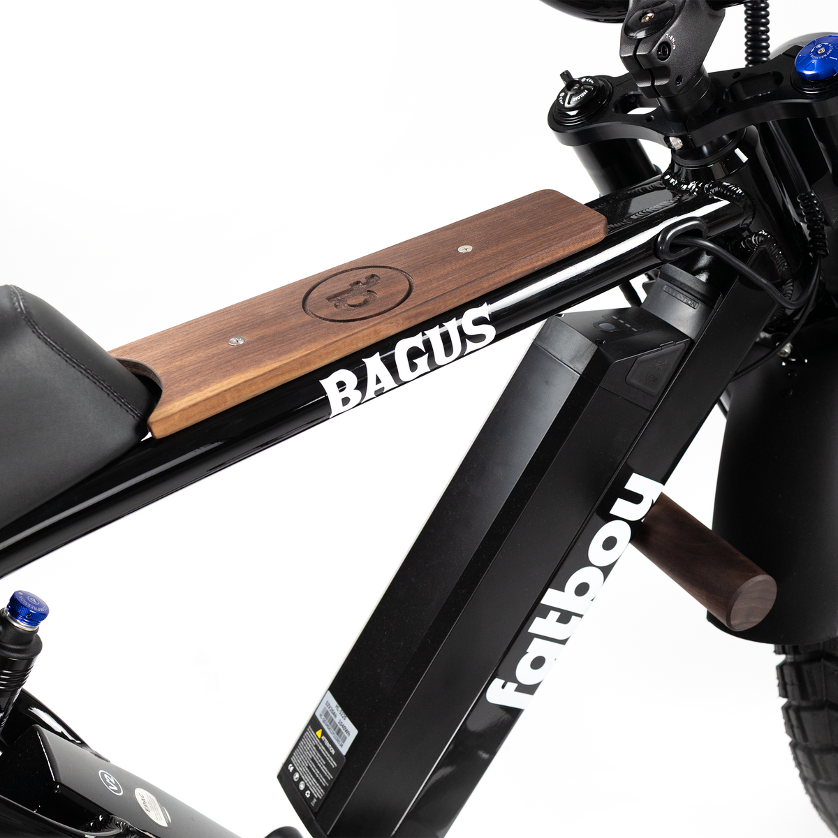 Fatboy Grom Seat Set Bagus V2 walnut seat panel and foot pegs