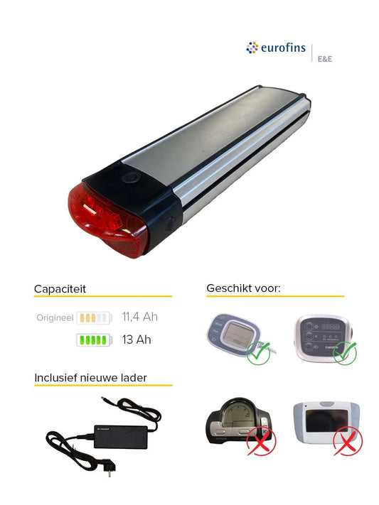 Gazelle Innergy Compatible 36 Volt 13 AH Battery CPGAZELLE36-13 - Image 2