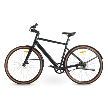 Ridewave Glide-B belt drive e-bike matte black, full side view
