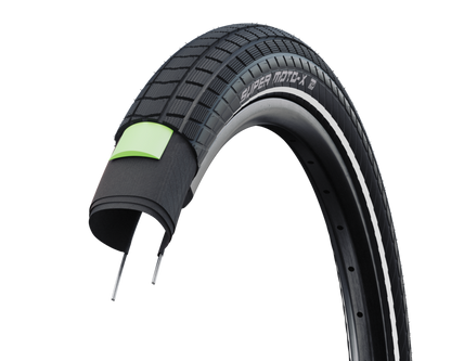 Schwalbe Super Moto-X fat street tyre - tread and casing cutaway