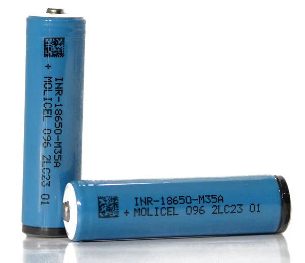 Molicel M35A 18650 3500mAh 10A - Protected Button Top Battery - Image 3