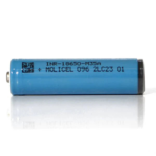 Molicel M35A 18650 3500mAh 10A - Protected Button Top Battery