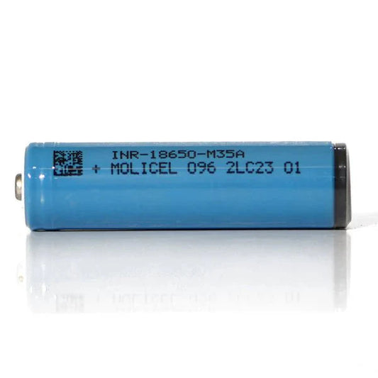 Molicel M35A 18650 3500mAh 10A - Protected Button Top Battery
