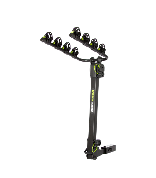 Buzzrack Moose H4 hitch mounted 4 bike dual arm rack
