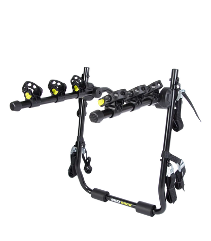 Buzzrack Mozzquito trunk mounted 3 bike dual arm rack