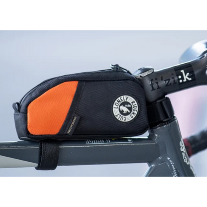 Ulac Trekking top tube bag Black/Orange side
