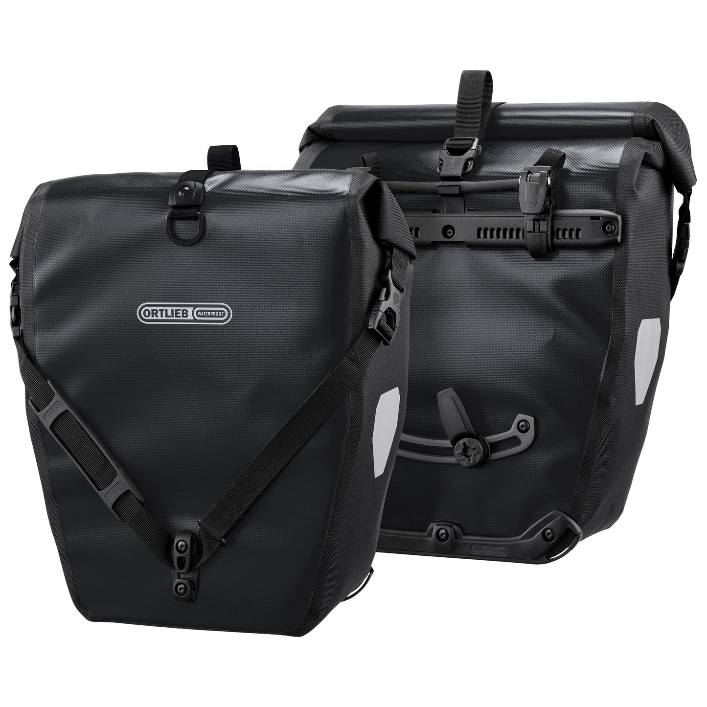 Ortlieb Back-Roller Classic QL2.1 waterproof pannier bags pair in black