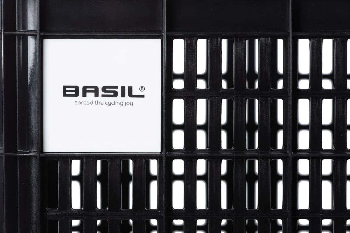 Basil Bicycle Crate L MIK 40L Black