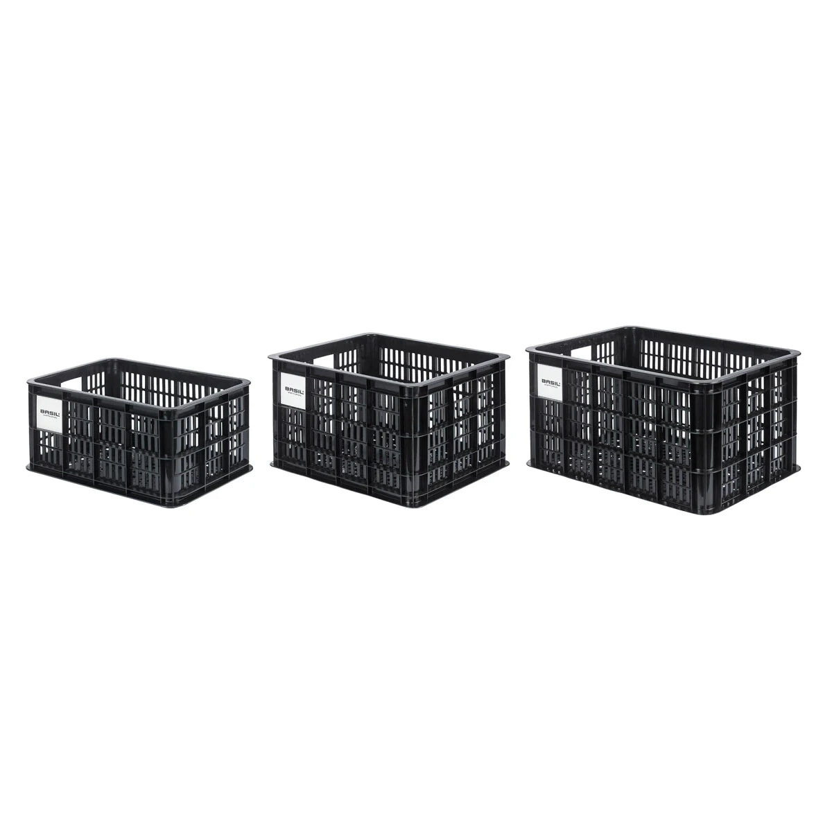Basil Bicycle Crate L MIK 40L Black