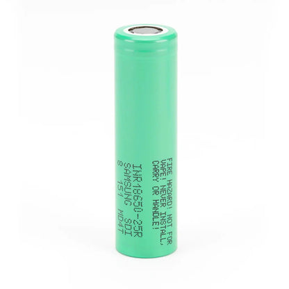 Samsung 25R 18650 2500mAh 20A Battery - Image 2