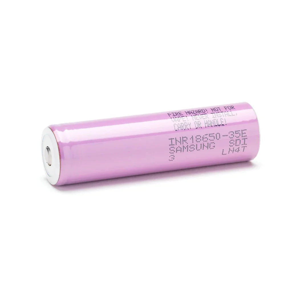 Samsung 35E 18650 3500mAh 8A - Button Top Battery