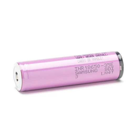 Samsung 35E 18650 3500mAh 8A -Protected Button Top Battery