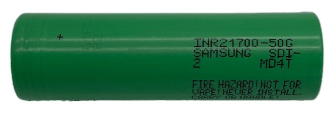 Samsung 50G 21700 5000mAh 10A Battery