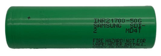 Samsung 50G 21700 5000mAh 10A Battery