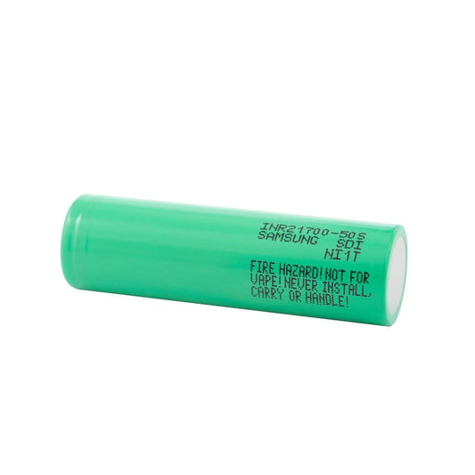 Samsung 50S 21700 5000mAh 25A Button Top Battery