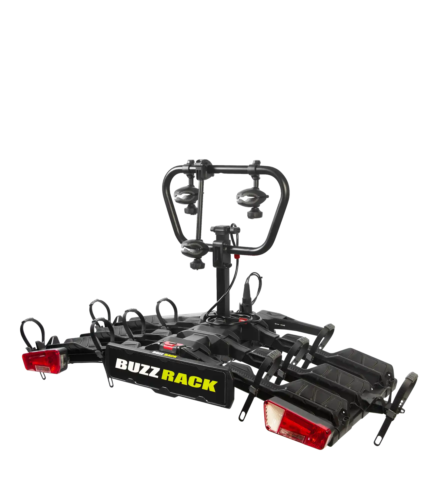 Buzzrack Scorpion PRO 3 tow ball mounted 3 e-bike platform rack