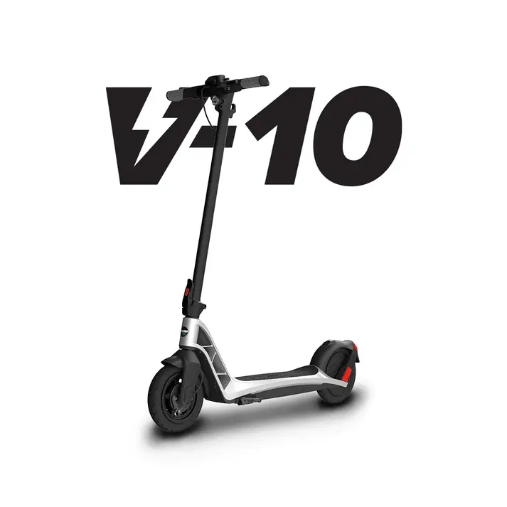 Benzina Zero V-10 Folding Electric Scooter | Grace & Pace Electric Bikes