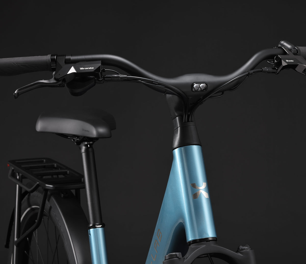 XDS X-Lab ST5+ LS Step Through Electric Bike Aether Sky Blue drivetrain