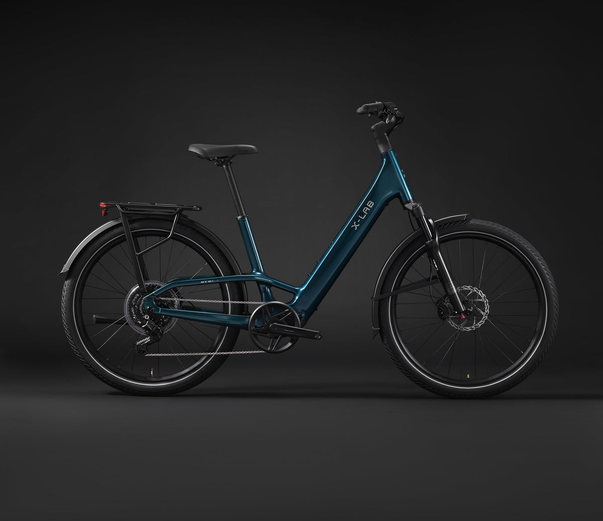 XDS X-Lab ST5+ LS Step Through Electric Bike in Deep Current Blue
