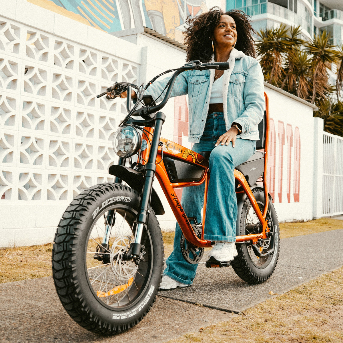 Ampd Bros Taipan electric bike lifestyle