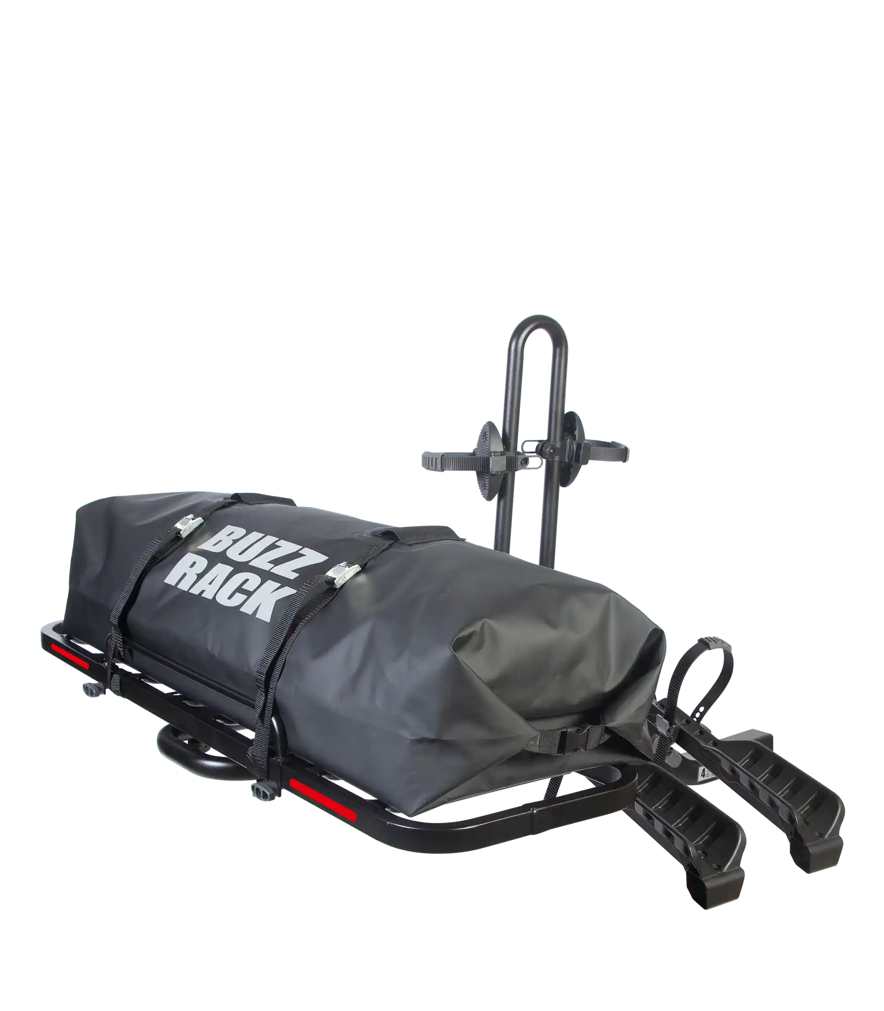 Buzzrack Twinbuzz H modular hitch platform rack