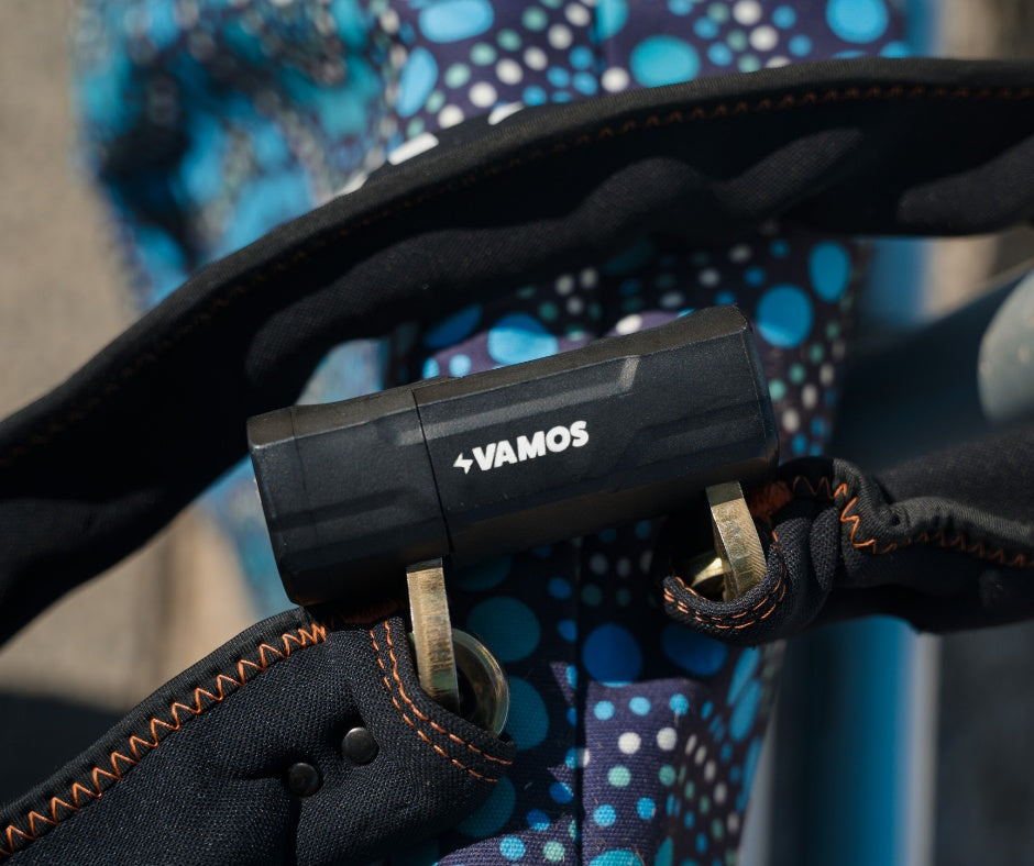 Vamos Combination Chain Lock alloy steel square shackles | Grace & Pace Electric Bikes