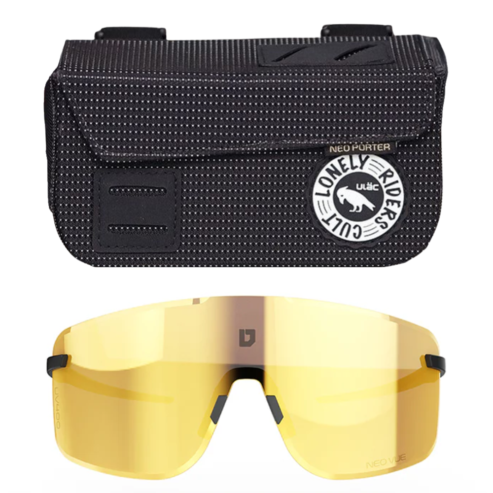 Ulac Visionär photochromic sunglasses Black/Gold
