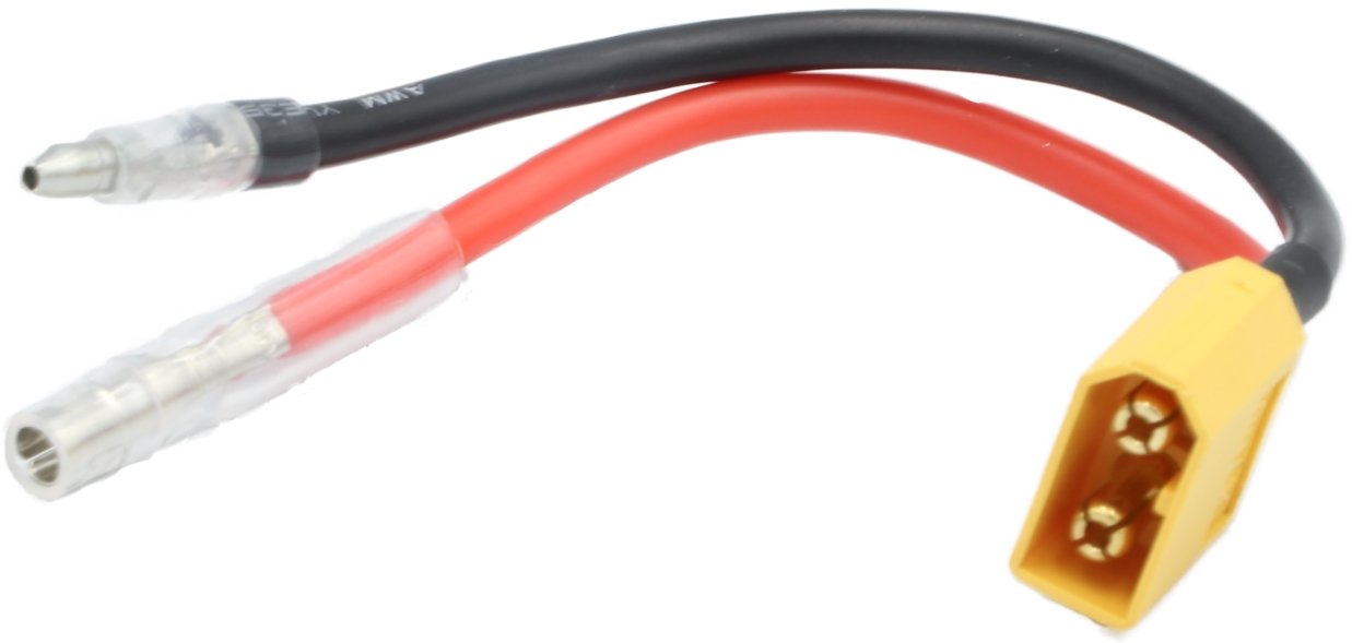 XT60 Male to Bullet Connector Lead CPXTBU